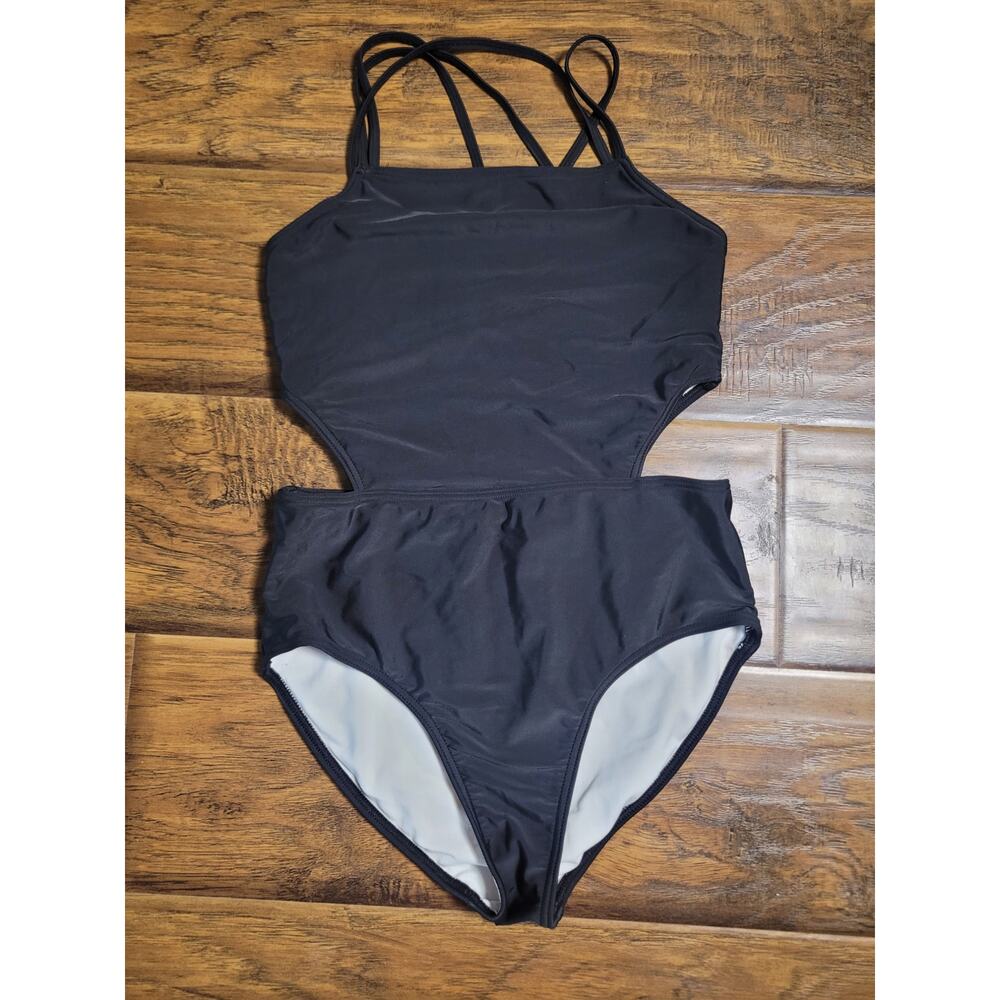 KAMI junior's one‎ piece swinsuit black Size 14
